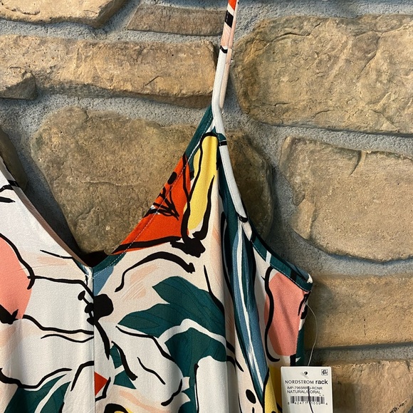 Lovestitch Women’s Sleeveless Colorful Oversized Abstract Adjustable Straps Maxi - Picture 5 of 14